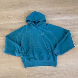 Rastah Hoodie Made in Pak Size M Teal Green